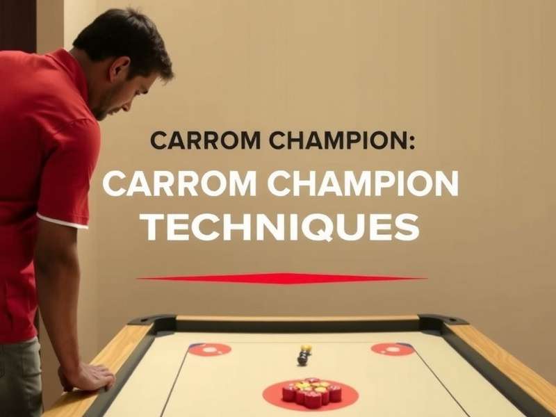 Carrom Champion Shot Techniques