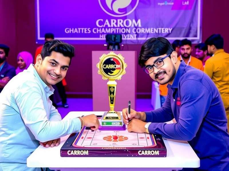 Carrom Champion Holi Event